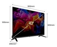 Telewizor Kiano Elegance 43" 4K Smart TV VIDAA Netflix. HBO, Prime - 1373225 - zdjęcie 7